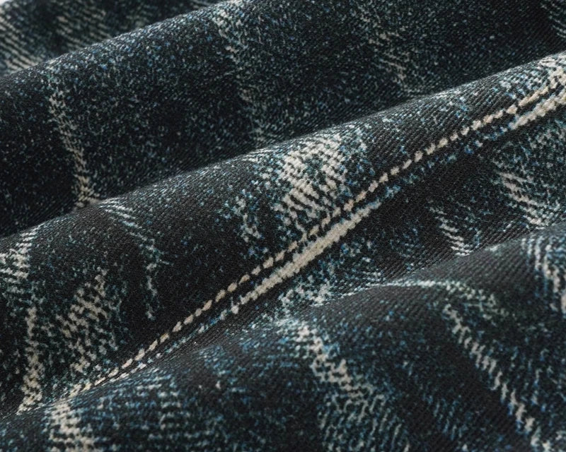 Chain Reaction – Graphic Print Denim Jeans.
