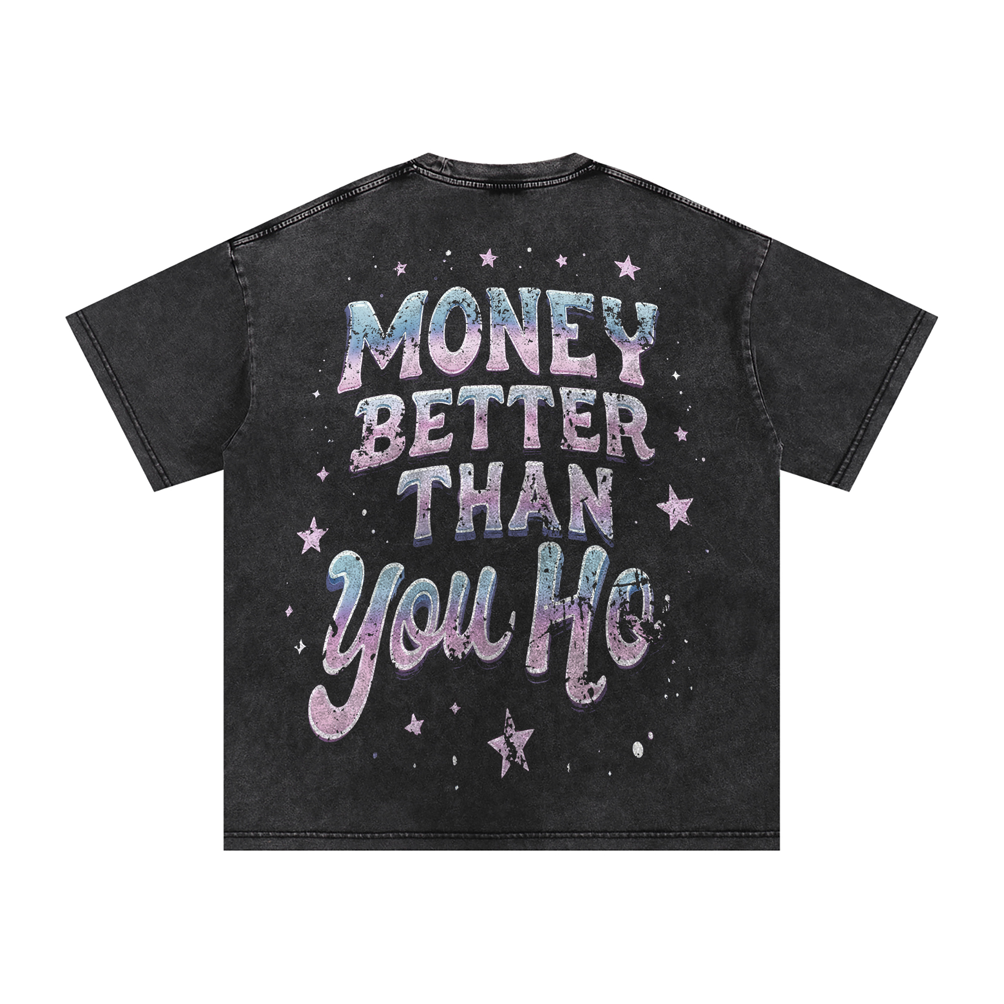 "You Broke Me" oversized T-shirt.