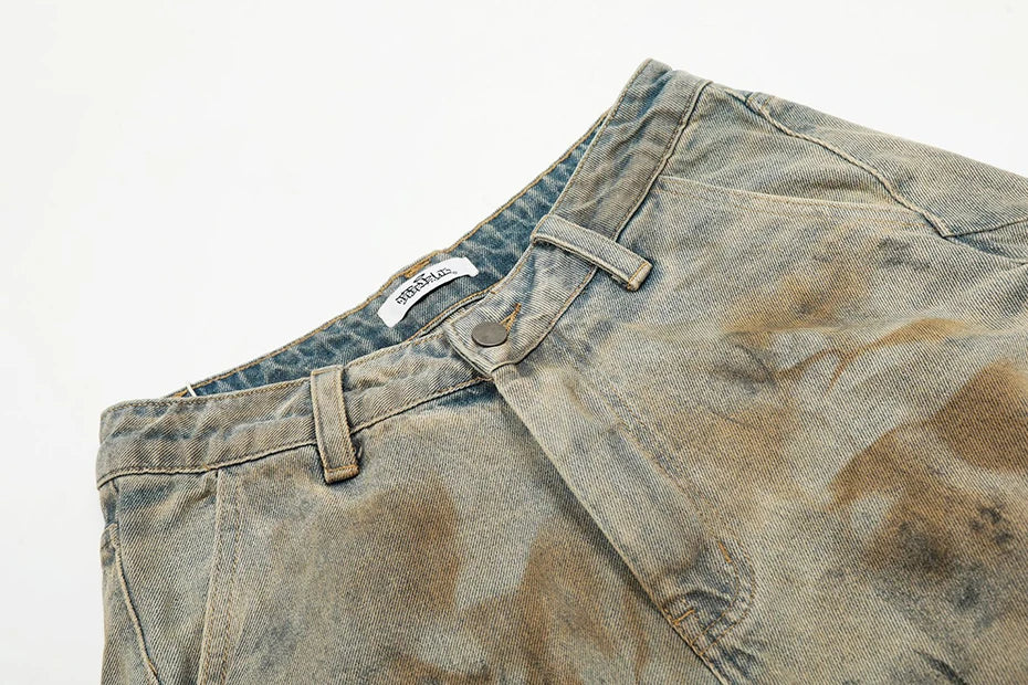 Vintage Grunge Cargo Shorts.