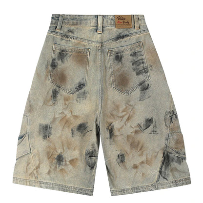 Vintage Grunge Cargo Shorts.