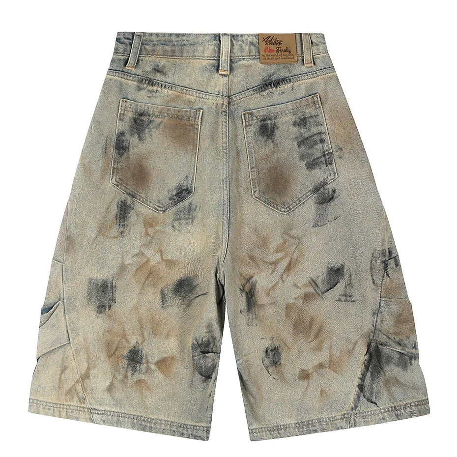Vintage Grunge Cargo Shorts.