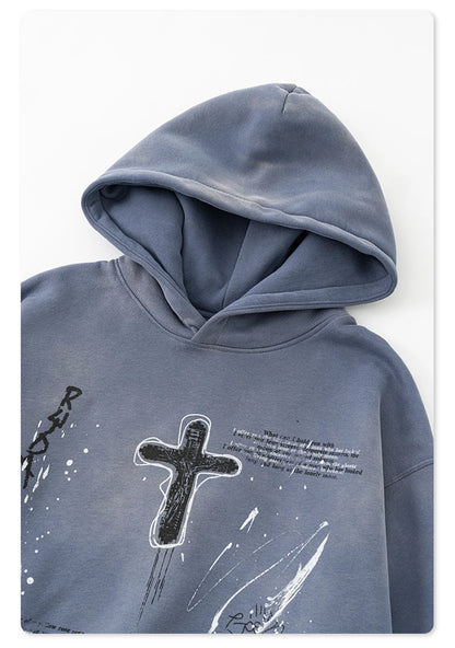 Cross of Valhalla – Divine Shadows Hoodie.