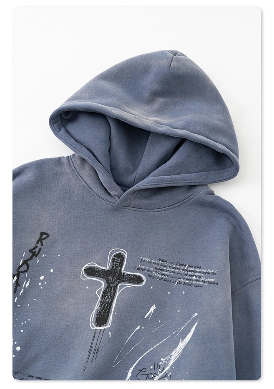 Cross of Valhalla – Divine Shadows Hoodie.