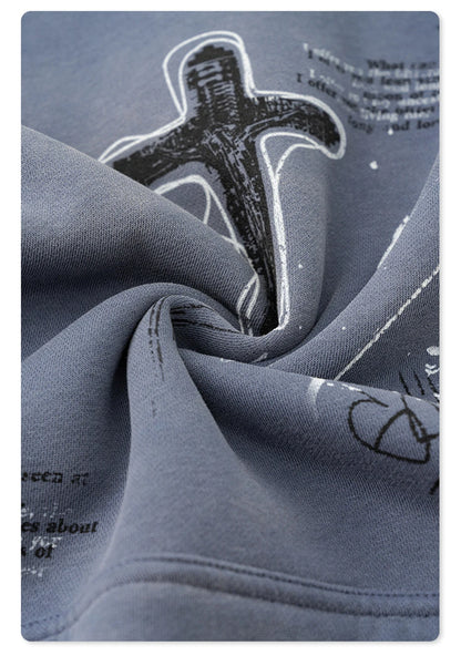 Cross of Valhalla – Divine Shadows Hoodie.