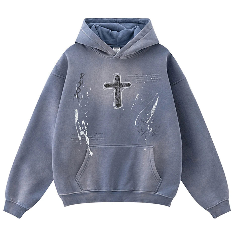 Cross of Valhalla – Divine Shadows Hoodie.