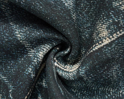 Chain Reaction – Graphic Print Denim Jeans.