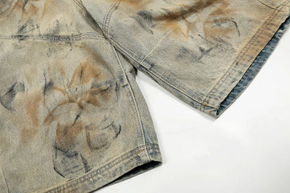Vintage Grunge Cargo Shorts.