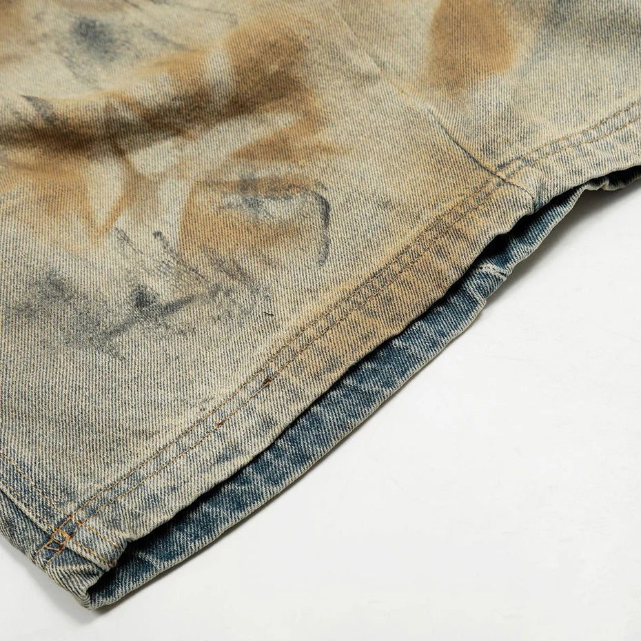 Vintage Grunge Cargo Shorts.